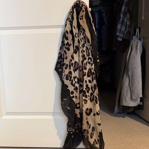 Leopard Print Scarf